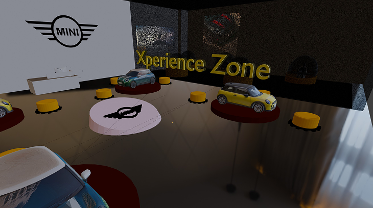 MINI Xperience Zone interior