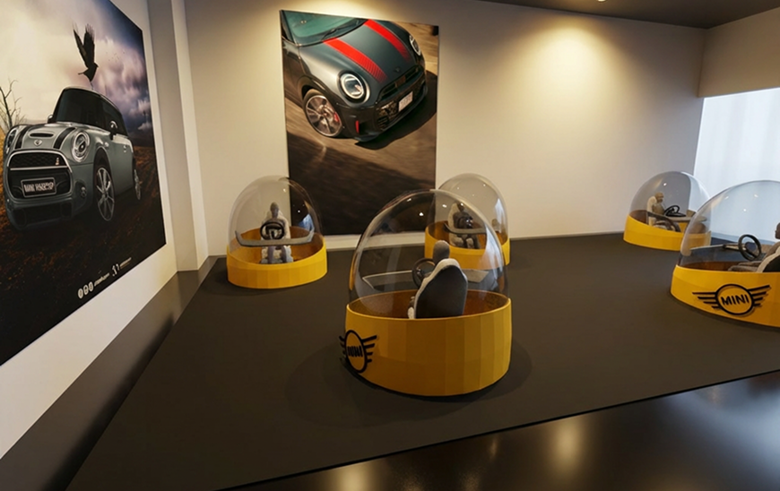MINI experience mode cubicles