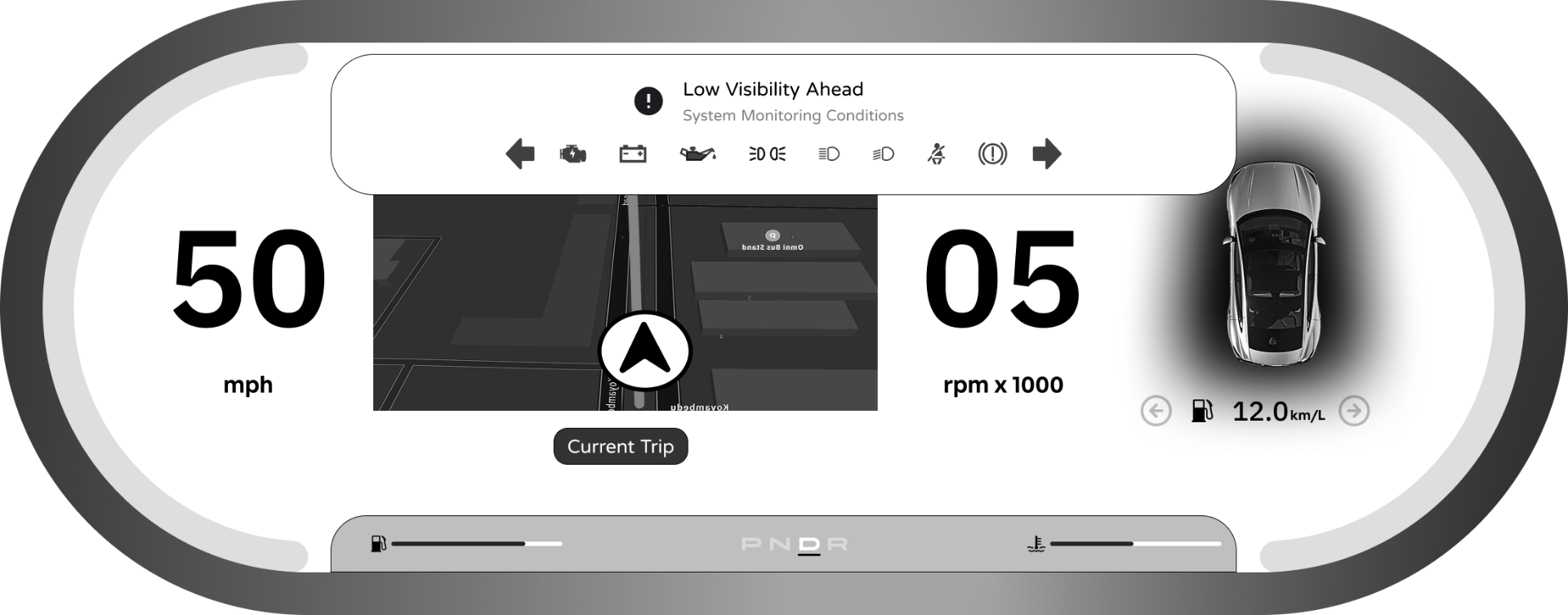 Concept 05 — Expanded Overlay Alert