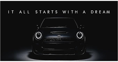 MINI poster — It all starts with a dream