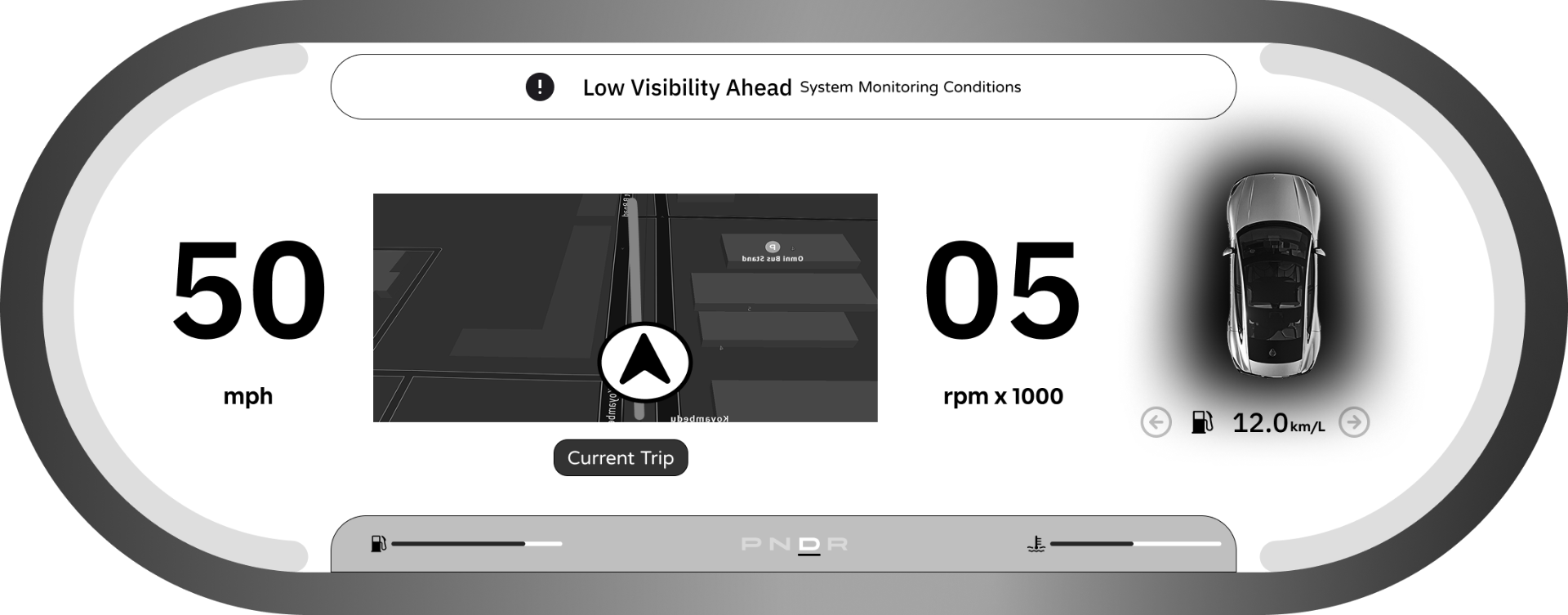 Concept 03 — Horizontal Alert Banner