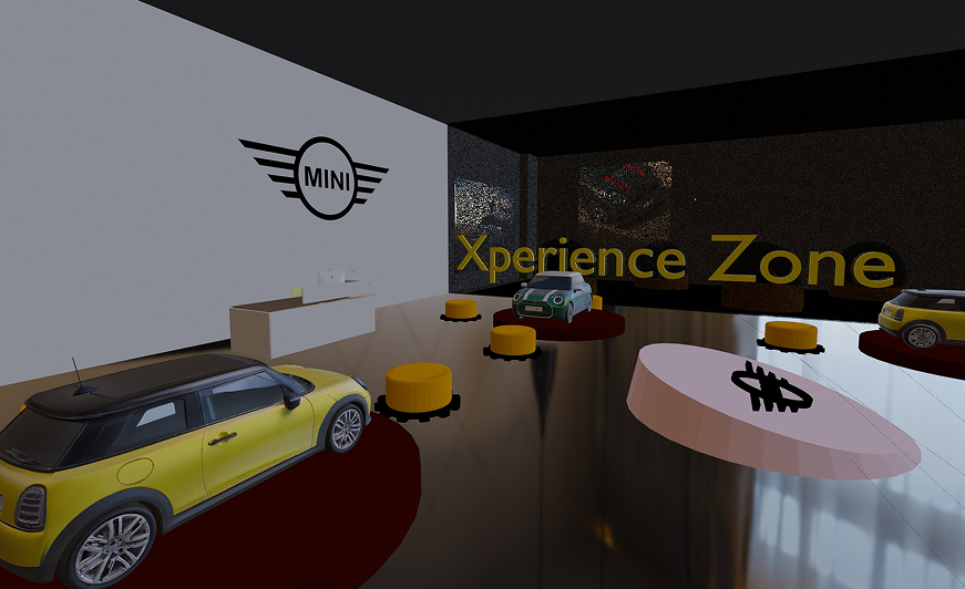 MINI Xperience Zone showroom concept